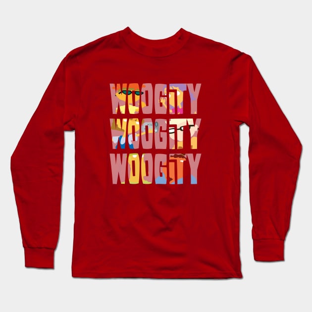 Woogity, Woogity, Woogity Long Sleeve T-Shirt by spudly